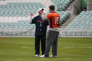 Josh McDaniels and Tim Tebow